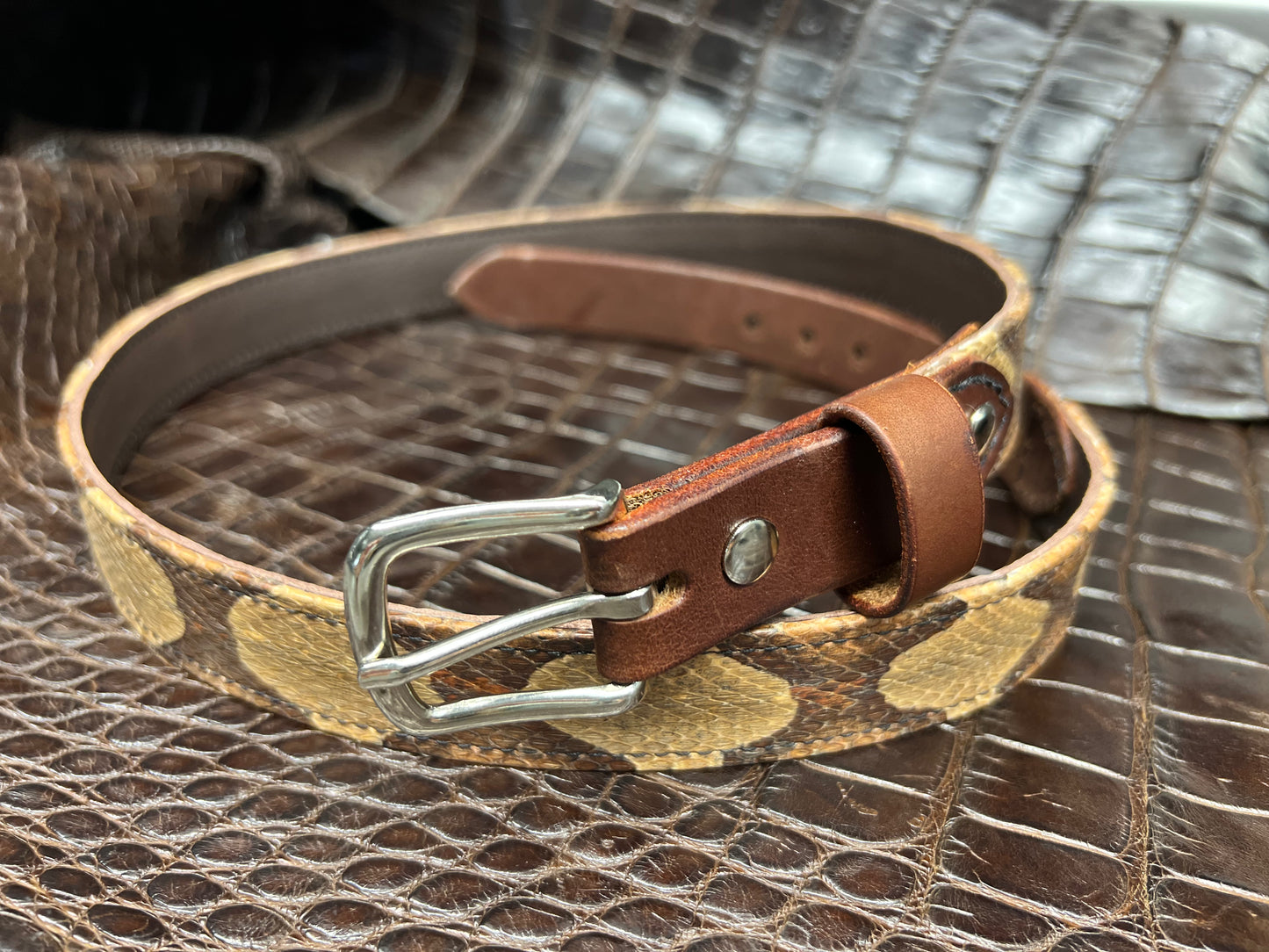 Copperhead Snake Belt