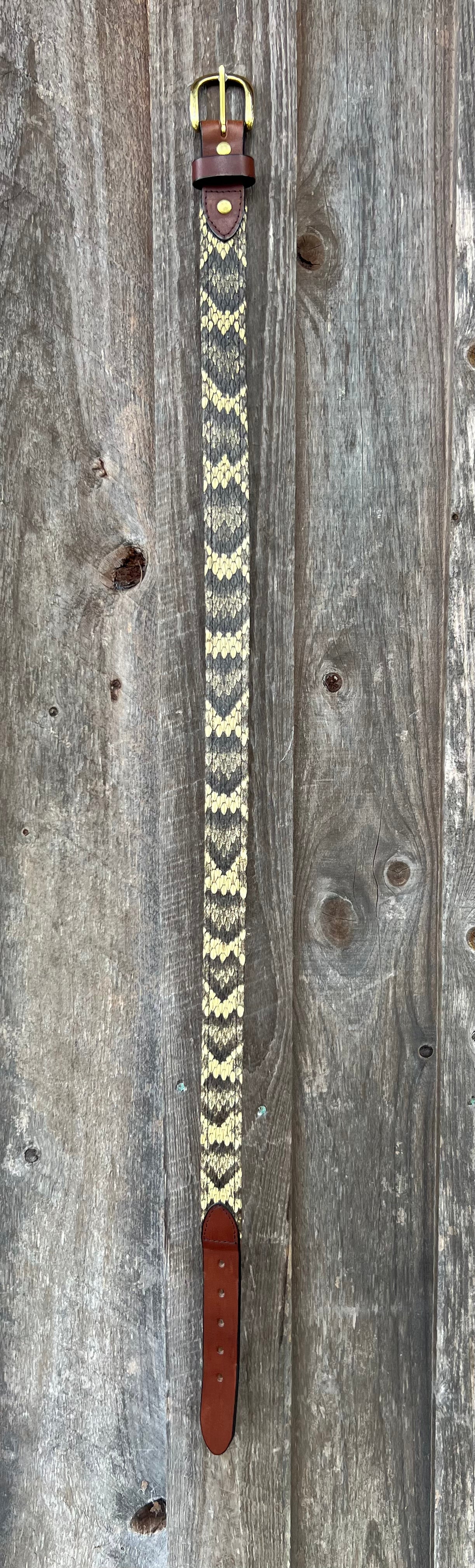 Diamondback Rattlesnake Belt