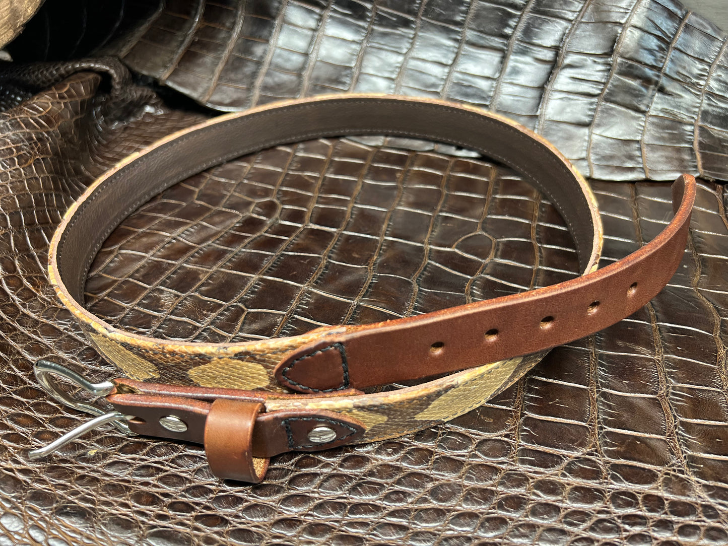 Copperhead Snake Belt