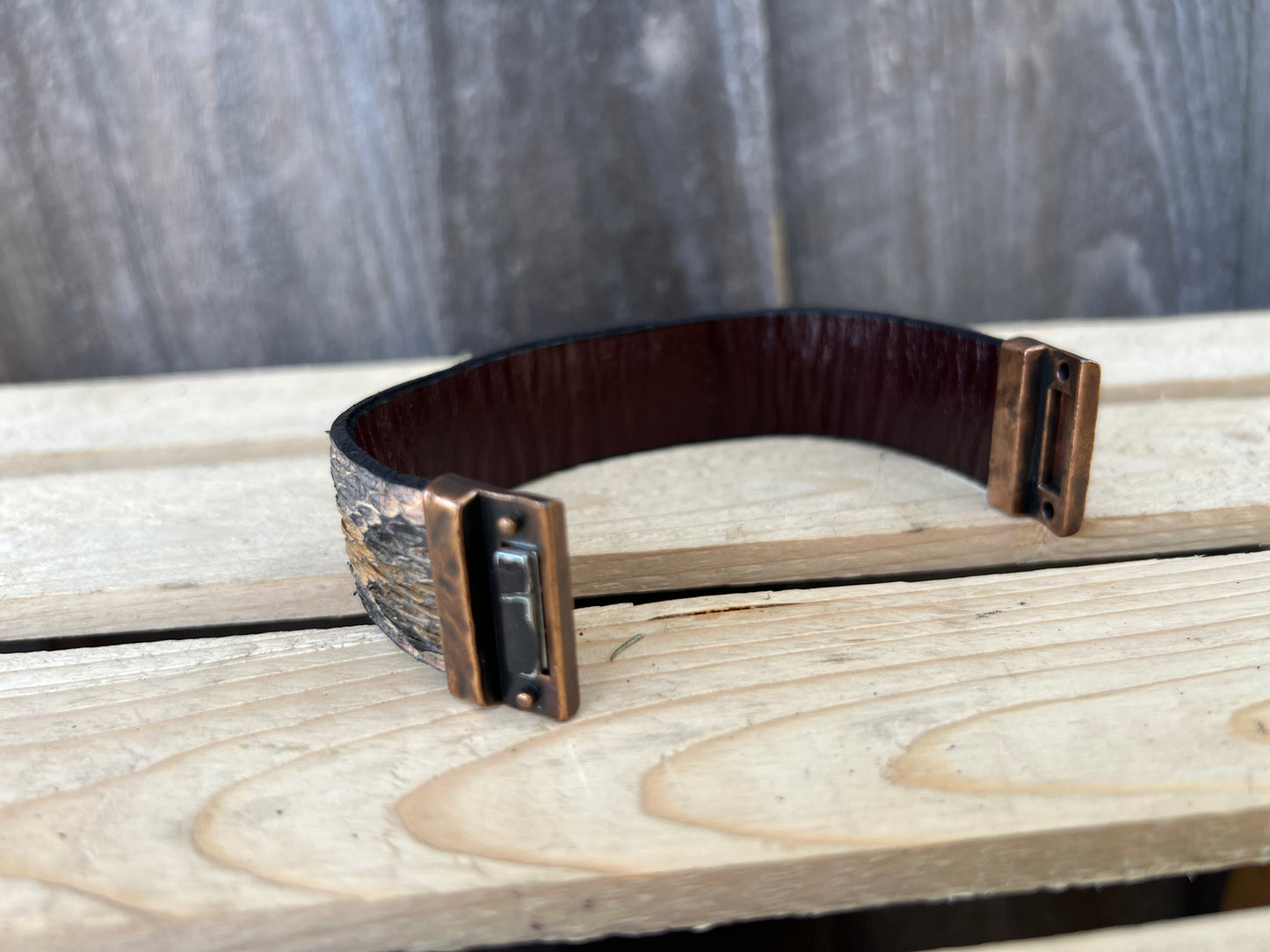Canebrake Snake Bracelet Cuff