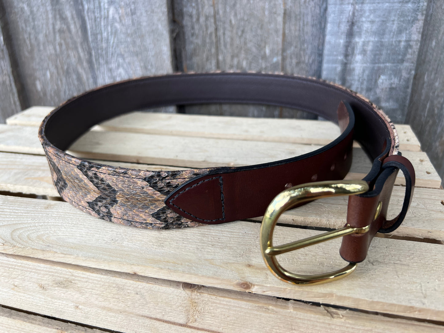 Canebrake Snake Belt