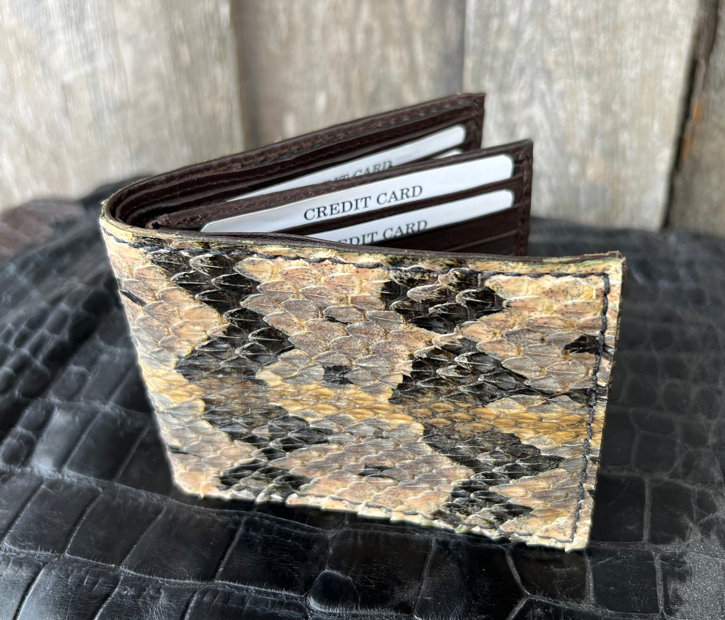 Canebrake Rattlesnake Wallet