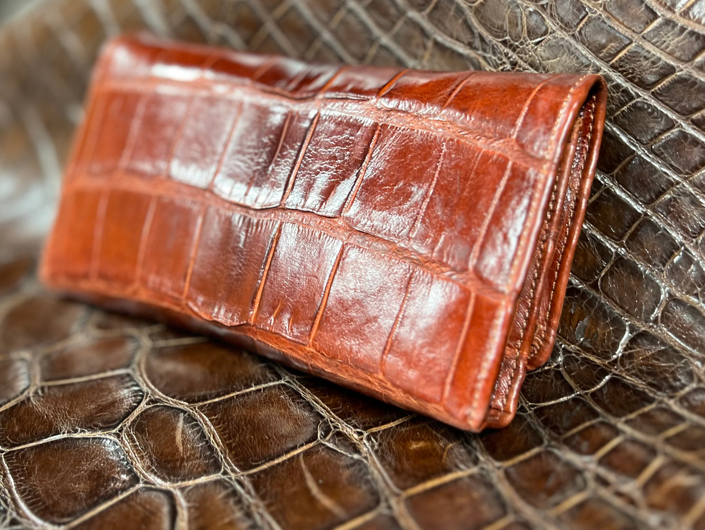 Alligator womens wallet