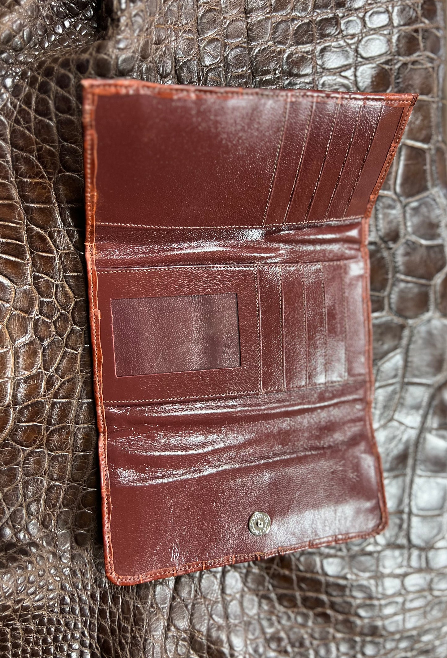 Alligator womens wallet