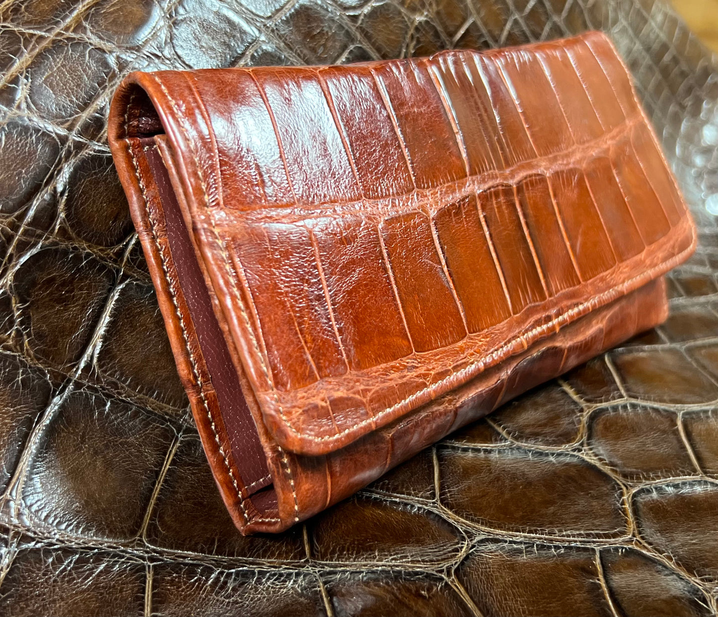 Alligator womens wallet