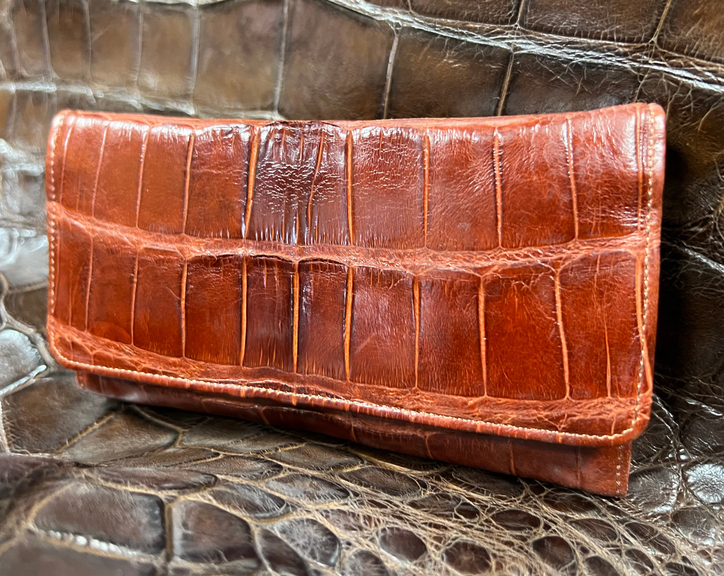 Alligator womens wallet