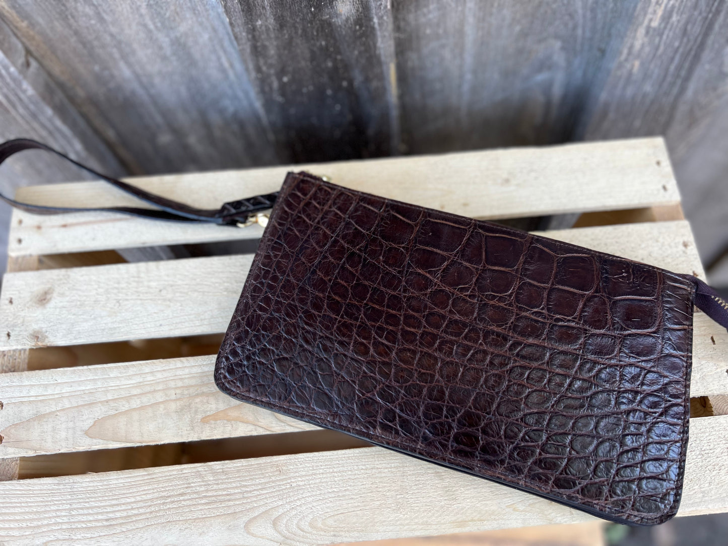 Alligator Crossbody Purse