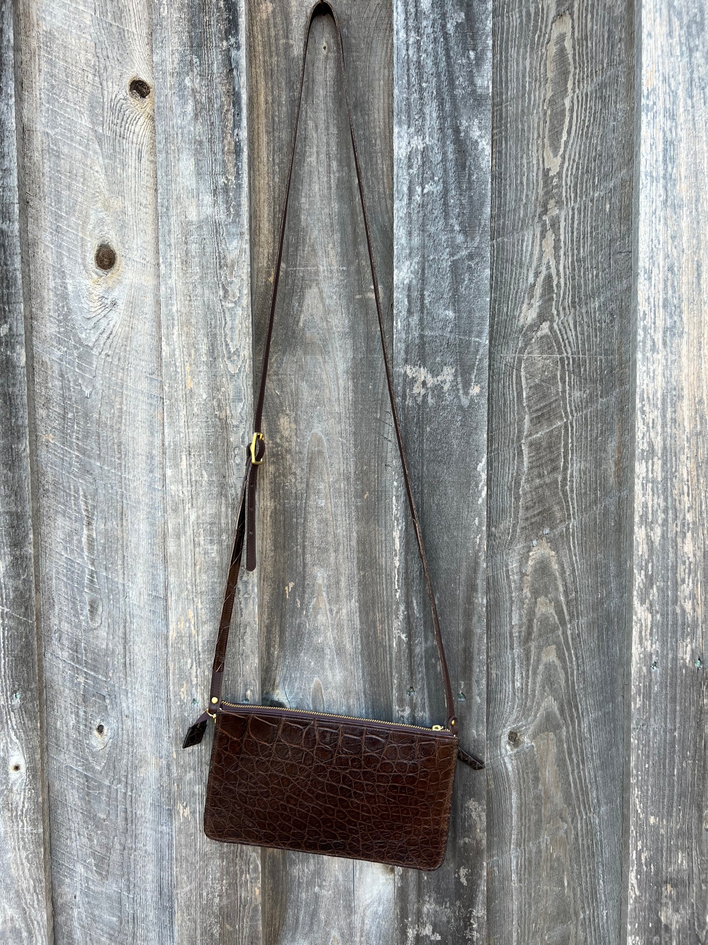 Alligator Crossbody Purse