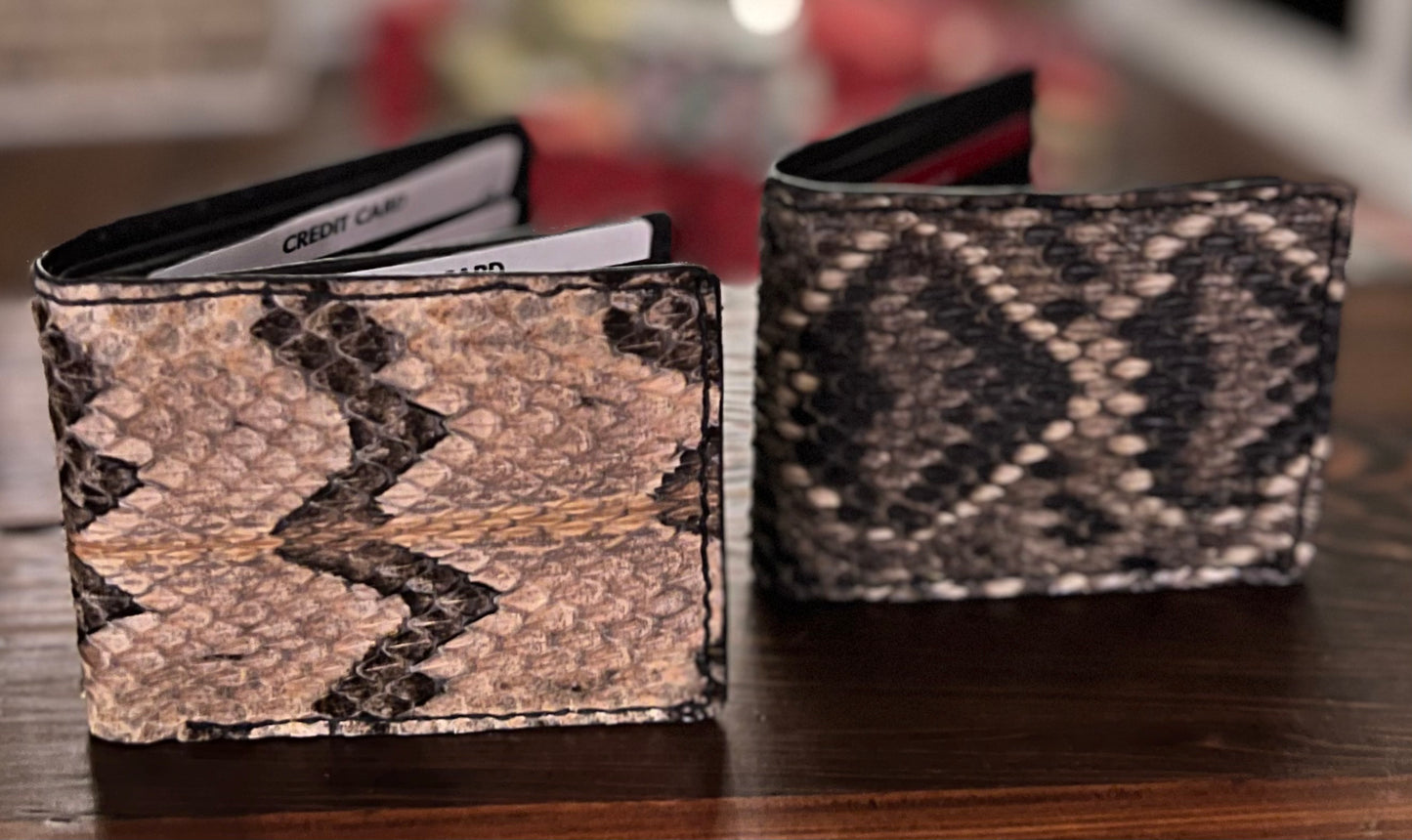 Diamondback Rattlesnake Wallet