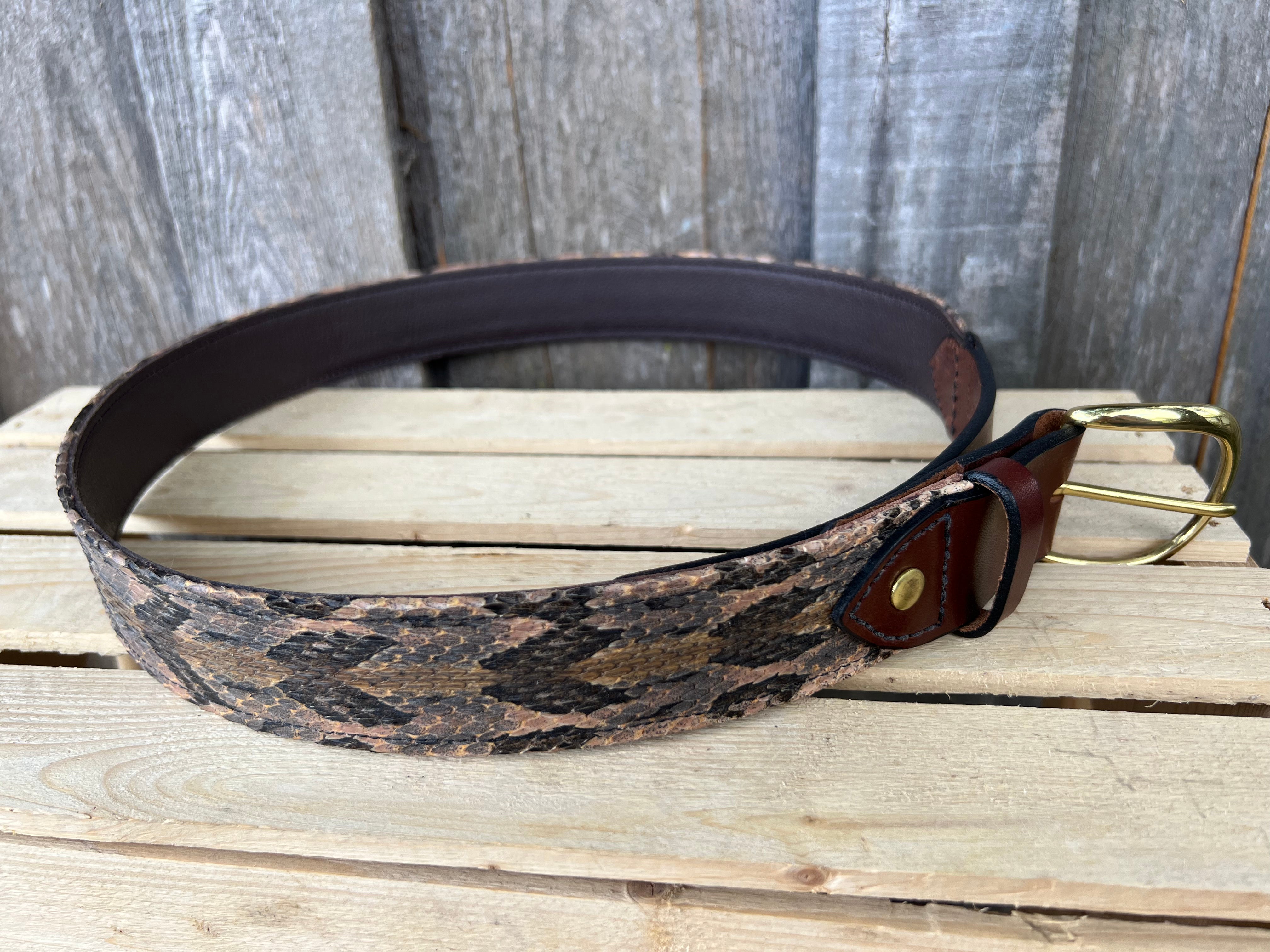 Canebrake Snake Belt – Cordray's Taxidermy